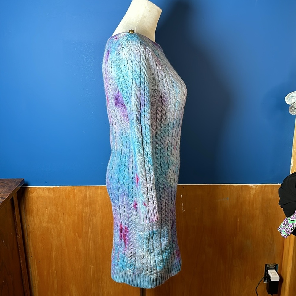 Tye dye sweater dress - Picture 5 of 8